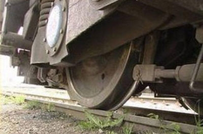 На железнодорожной станции горел локомотив товарного поезда