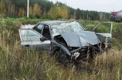 В автокатастрофе под Хвалынском погиб ребенок