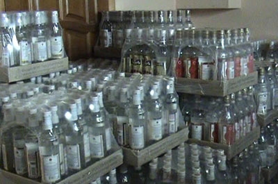 На СХИ ликвидирована точка по продаже "паленого" алкоголя