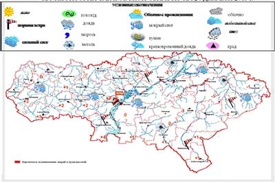 Синоптики обещают теплую погоду и небольшие осадки