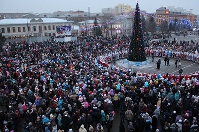 Энгельс признан самым "праздничным" городом в области