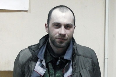 Полиция сняла на видео допрос "лифтового грабителя"