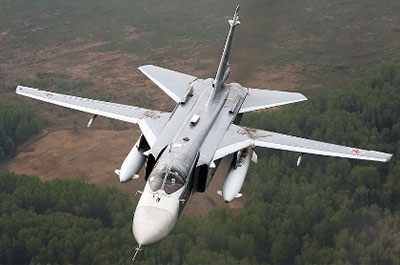 В соседнем регионе потерпел крушение бомбардировщик "Су-24"