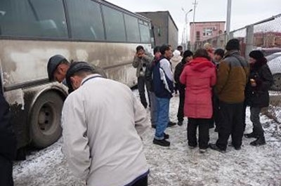 Сотрудники УФМС задержали автобус с нелегальными мигрантами