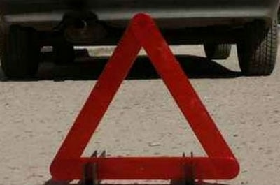 Водитель легковушки врезался в автомобиль сотрудника полиции