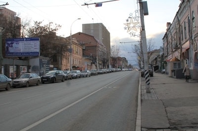 На Московской до вечера запрещена парковка