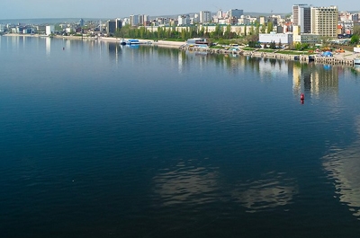 Уровень воды в Волге опустился до 14,9 метров