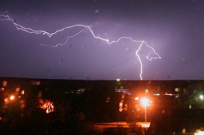 В Саратовской области ожидается гроза