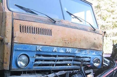 Лобовое столкновение "КамАЗа" с "ВАЗом". Есть жертвы