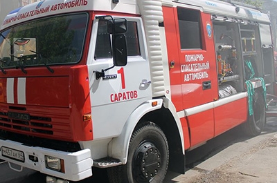Ночью из-за пожара эвакуировали жильцов пятиэтажки