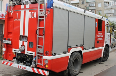 На пожаре погибла пенсионерка