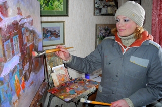 "Взгляд-культура". Открылась виртуальная выставка картин Елены Слыщенко