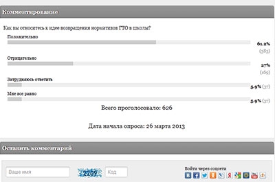 Читатели поддержали идею возвращения нормативов ГТО в школы