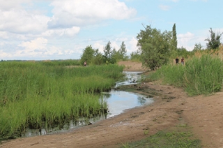 Природа отбирает у саратовцев "Городские пески"