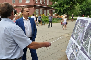 На "Аллее роз" появятся подземная парковка и фонтан