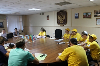 Еврейская община Волгограда презентовала в Саратове "Эстафету добра"