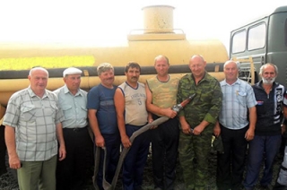Добровольцы спасли жилой дом от пожара