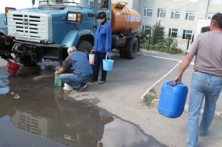 Обнародован график подвоза воды во время масштабного отключения