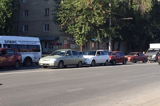 На Чернышевского столкнулись пять автомобилей
