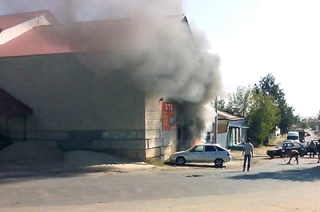 Пожар на СТО уничтожил "пятерку"
