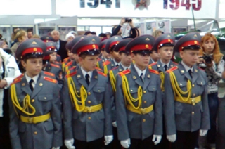 В музее Боевой славы прошла церемония посвящения в кадеты
