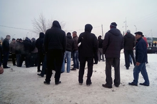 Протестная акция энгельсских дальнобойщиков завершилась