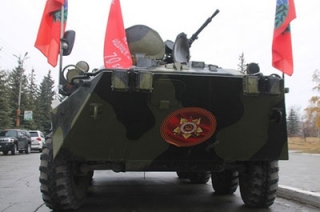 Завтра состоится автопробег с участием БТР