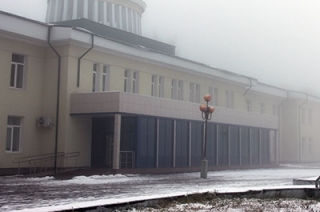 Снегопад. В аэропорту Саратова задерживаются рейсы