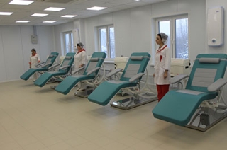 Новый модуль крови сможет принимать по 300 доноров в день