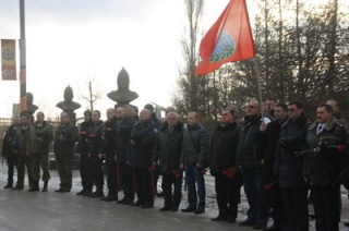 Саратовские ветераны-афганцы прошли по городу "Маршем Доблести"