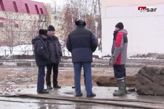 Серия коммунальных аварий парализовала городское хозяйство в Марксе