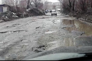 Ямы на саратовских дорогах доступны для голосования читателей