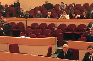 Министры покинули облдуму во время отчета начальника ГУ МВД