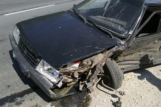 В столкновении двух авто в Затоне пострадал один из водителей