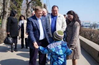 На Набережной Космонавтов появится новая детская площадка