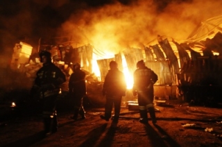 На пожаре в Балакове погиб 52-летний мужчина