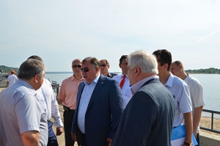 Валерий Сараев раскритиковал уборку солярия в Затоне