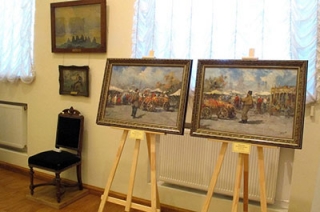 Картины Ивана Карпова из частной коллекции выставлены в Радищевском музее