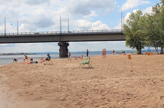 В Саратове купание разрешено на одном общественном пляже