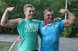 Легенда бодибилдинга Юрий Голубев провел мастер-класс в "Березке"