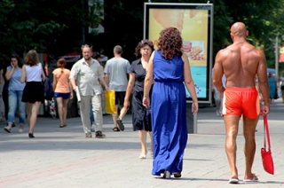 Аномальная жара в Саратове. Фоторепортаж