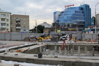 Новый фонтан около саратовского ТЮЗа заработает уже 1 сентября