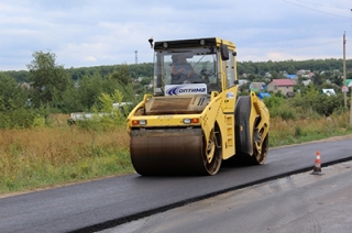 Журналистам показали дорожный ремонт на Кумысной поляне
