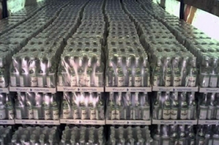 В Ленинском районе обнаружен подпольный склад алкогольной продукции