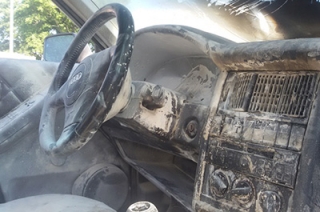 За день в Саратовской области сгорели три автомобиля