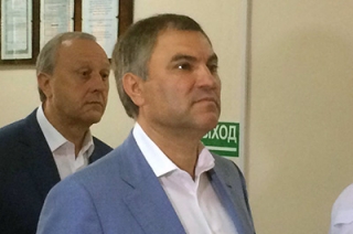 Вячеслав Володин прибыл в Балашовский район