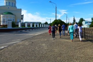 Общественники Вольска предложили установить часы на новой пешеходной зоне