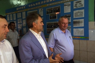 Вячеслав Володин прибыл на локомотивное депо в Ртищеве