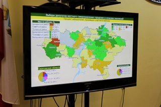 На выборах в городскую думу с большим отрывом побеждает "Единая Россия"