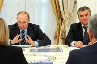 Президент предложил избрать Вячеслава Володина на пост спикера Госдумы